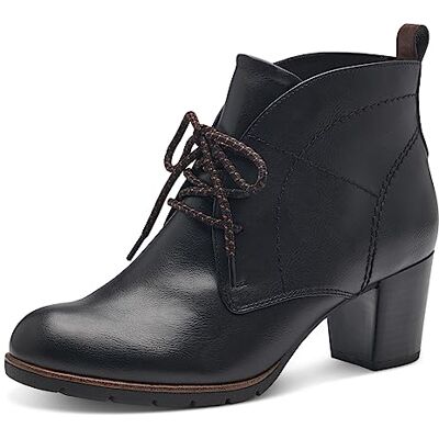 MARCO TOZZI Damen Stiefeletten mit Absatz zum Schnüren Elegant MARCO TOZZI Damen Stiefeletten mit Absatz zum Schnüren Elegant