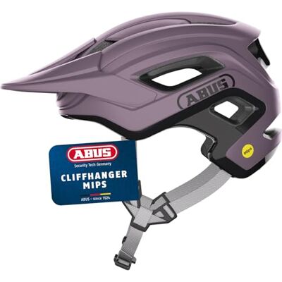 ABUS MTB-Helm Cliffhanger MIPS Fahrradhelm für anspruchsvolle Trails mit MIPS Aufprallschutz & großen Lüftungsöffnungen für Damen und Herren Lila, Größe L ABUS MTB-Helm Cliffhanger MIPS Fahrradhelm für anspruchsvolle Trails mit MIPS Aufprallschutz & großen Lüftungsöffnungen für Damen und Herren Lila, Größe L
