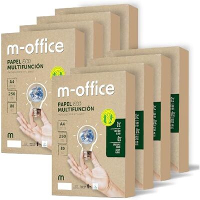 M-office Újrahasznált A4 papír - 250 lap, 80g/m² M-office Újrahasznált A4 papír - 250 lap, 80g/m²