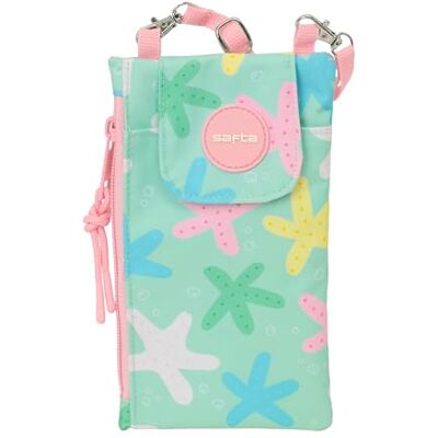 safta Estrelas Handytasche, Standardportemonnaie, für Handy, bequem und vielseitig, Qualität und Widerstandsfähigkeit, 19 x 10 cm safta Estrelas Handytasche, Standardportemonnaie, für Handy, bequem und vielseitig, Qualität und Widerstandsfähigkeit, 19 x 10 cm