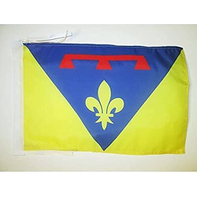 Az Flag - Bouches Du Rhône 45x30 - Pavillon Département Français - Flag Az Flag - Bouches Du Rhône 45x30 - Pavillon Département Français - Flag