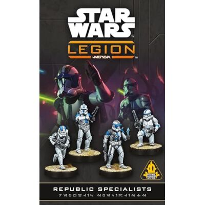 Asmodee , Star Wars: Legion – Republic Specialists (Spezialisten der Republik), DE-Version, Tabletop-Erweiterung für 2 Spieler ab 14 Jahren mit 120-180 Minuten Spielzeit, Mehrsprachig Asmodee , Star Wars: Legion – Republic Specialists (Spezialisten der Republik), DE-Version, Tabletop-Erweiterung für 2 Spieler ab 14 Jahren mit 120-180 Minuten Spielzeit, Mehrsprachig