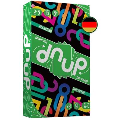 Asmodee , dnup, schnelles Familienspiel für 2-5 Spieler ab 8 Jahren, Das Kartenspiel, das Alles auf den Kopf stellt mit 15 Minuten Spielzeit pro Partie Asmodee , dnup, schnelles Familienspiel für 2-5 Spieler ab 8 Jahren, Das Kartenspiel, das Alles auf den Kopf stellt mit 15 Minuten Spielzeit pro Partie