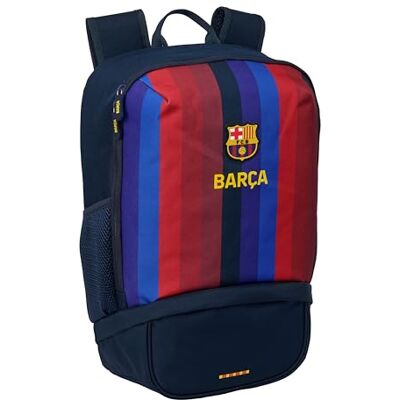 safta FC Barcelona 1. Team 26/27 Sport-Rucksack mit Schuhfach, Rucksack, ideal für Kinder verschiedener Altersgruppen, bequem und vielseitig, Qualität und Widerstandsfähigkeit, 28 x 19 x 51 cm safta FC Barcelona 1. Team 26/27 Sport-Rucksack mit Schuhfach, Rucksack, ideal für Kinder verschiedener Altersgruppen, bequem und vielseitig, Qualität und Widerstandsfähigkeit, 28 x 19 x 51 cm