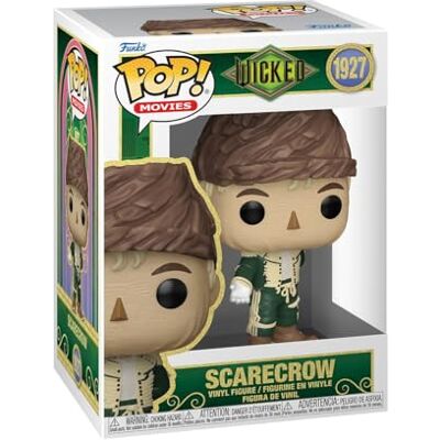 Funko POP! Movies: Wicked: for Good Scarecrow Offizielles Fantasy Merch Vinyl Sammelfigur als Regal Deko Geschenkidee zum Geburtstag für Fans und Sammler Funko POP! Movies: Wicked: for Good Scarecrow Offizielles Fantasy Merch Vinyl Sammelfigur als Regal Deko Geschenkidee zum Geburtstag für Fans und Sammler