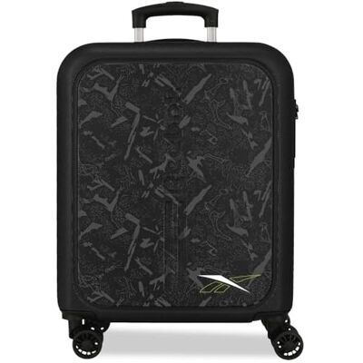 Reebok Roswell Kabinenkoffer, schwarz, 40 x 55 x 20 cm, starres ABS-Kombinationsschloss, integriertes 37L 2.6kg, 4 Doppelräder, Handgepäck Reebok Roswell Kabinenkoffer, schwarz, 40 x 55 x 20 cm, starres ABS-Kombinationsschloss, integriertes 37L 2.6kg, 4 Doppelräder, Handgepäck