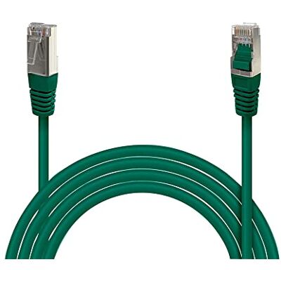 Waytex 33595 geschirmte RJ45 ADSL Netzwerk Kabel 7,50 m grün Waytex 33595 geschirmte RJ45 ADSL Netzwerk Kabel 7,50 m grün