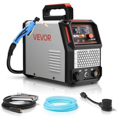VEVOR Plasmaschneider, 50A Plasmaschneidgerät, Digitalanzeige IGBT Inverter-Schneidemaschine mit 2T/4T-Funktion & einstellbarer PA/PT-Zeit, Ideal für Heimreparaturen, Werkstätten VEVOR Plasmaschneider, 50A Plasmaschneidgerät, Digitalanzeige IGBT Inverter-Schneidemaschine mit 2T/4T-Funktion & einstellbarer PA/PT-Zeit, Ideal für Heimreparaturen, Werkstätten