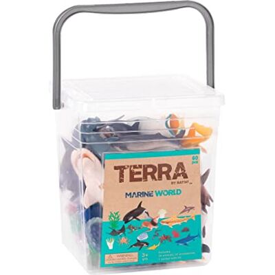 Battat Terra - Tengeri Állatok Vödörben - Gyerekjáték Battat Terra - Tengeri Állatok Vödörben - Gyerekjáték