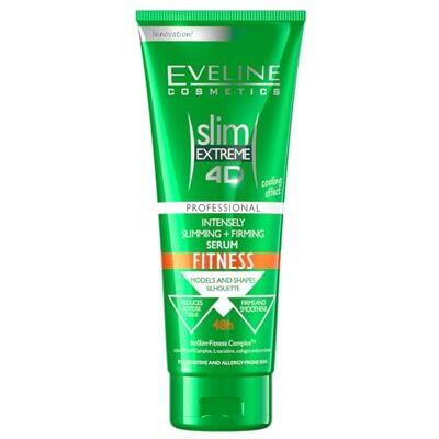 Eveline Fitness Slim Extreme 4D Serum - Testtömeg Csökkentése & Feszesítés Eveline Fitness Slim Extreme 4D Serum - Testtömeg Csökkentése & Feszesítés