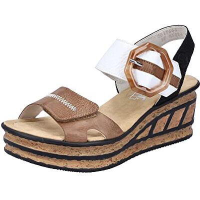 Rieker Damen Sandaletten, 37 EU Rieker Damen Sandaletten, 37 EU