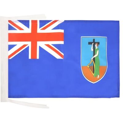 AZ FLAG - Montserrat - 45x30 cm - 100D Polyester - Zászló AZ FLAG - Montserrat - 45x30 cm - 100D Polyester - Zászló