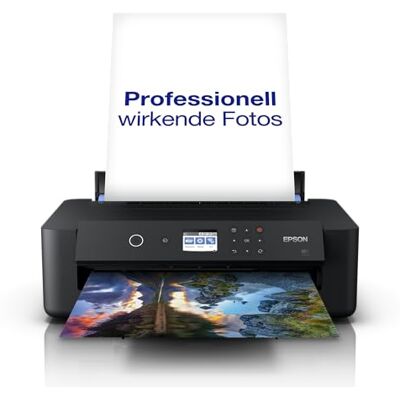 Epson Expression Photo HD XP-15000 DIN A3 Tintenstrahldrucker (nur Druck, WiFi, Ethernet, Duplex, 6,1 cm Display, Einzelpatronen, 6 Farben, bis DIN A3+), schwarz Epson Expression Photo HD XP-15000 DIN A3 Tintenstrahldrucker (nur Druck, WiFi, Ethernet, Duplex, 6,1 cm Display, Einzelpatronen, 6 Farben, bis DIN A3+), schwarz
