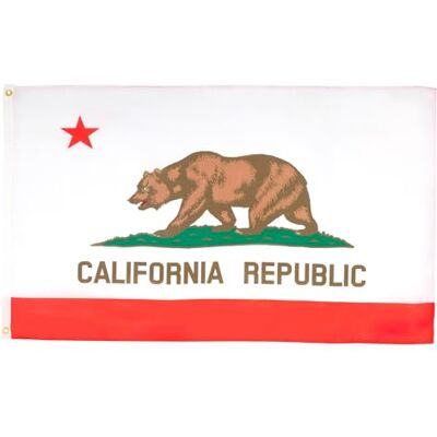 AZ FLAG Flagge KALIFORNIEN 180x120cm KALIFORNISCHE Bundesstaat Fahne 120 x 180 cm flaggen Top Qualität AZ FLAG Flagge KALIFORNIEN 180x120cm KALIFORNISCHE Bundesstaat Fahne 120 x 180 cm flaggen Top Qualität