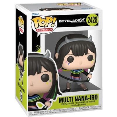 Funko Pop! Animation: Beyblade X Multi Nana-Iro Offizieller Fanartikel und Merch Vinyl Sammelfigur als Regal Deko Geschenkidee zum Geburtstag für Fans und Sammler Funko Pop! Animation: Beyblade X Multi Nana-Iro Offizieller Fanartikel und Merch Vinyl Sammelfigur als Regal Deko Geschenkidee zum Geburtstag für Fans und Sammler