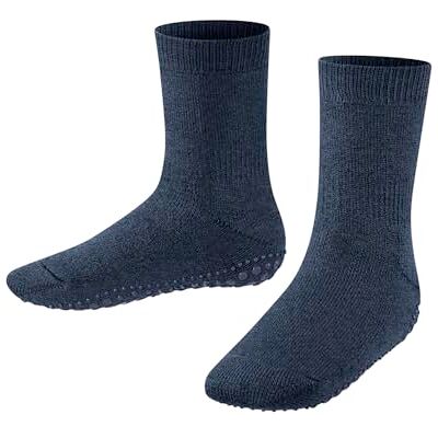 FALKE Unisex Kinder Stoppersocken Catspads K Hp Baumwolle rutschhemmende Noppen 1 Paar, Blau Dark Denim 6719, 27-30 FALKE Unisex Kinder Stoppersocken Catspads K Hp Baumwolle rutschhemmende Noppen 1 Paar, Blau Dark Denim 6719, 27-30