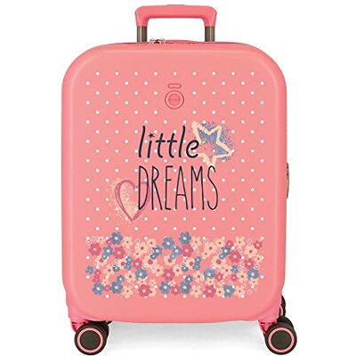Enso Little Dreams Cabin Suitcase Pink 40x55x20 cms Starres ABS TSA Schloss 37L 3,22 kgs 4 Doppelräder Handgepäck... Enso Little Dreams Cabin Suitcase Pink 40x55x20 cms Starres ABS TSA Schloss 37L 3,22 kgs 4 Doppelräder Handgepäck...