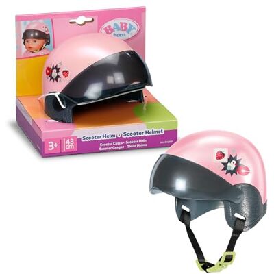 BABY Born Scooter Helm für 43 cm Puppen Visier, Puppenzubehör für 43 cm Puppen BABY Born Scooter Helm für 43 cm Puppen Visier, Puppenzubehör für 43 cm Puppen