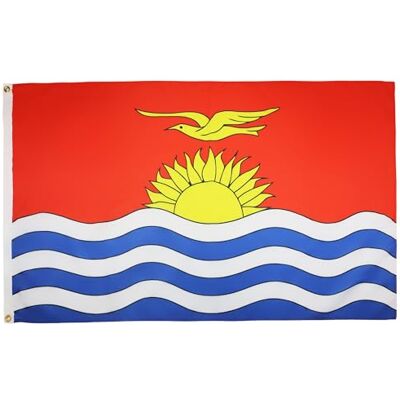 AZ FLAG Flagge Kiribati 90x60 cm Republik Kiribati Fahne 100% Polyester mit Messing-Ösen 50g AZ FLAG Flagge Kiribati 90x60 cm Republik Kiribati Fahne 100% Polyester mit Messing-Ösen 50g
