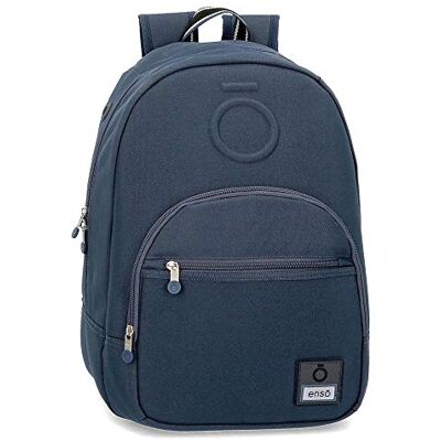 Enso Basic An Trolley anpassbarer Rucksack Blau 32x46x15 cms Polyester für 15,6"-Laptop 22.1L Enso Basic An Trolley anpassbarer Rucksack Blau 32x46x15 cms Polyester für 15,6"-Laptop 22.1L
