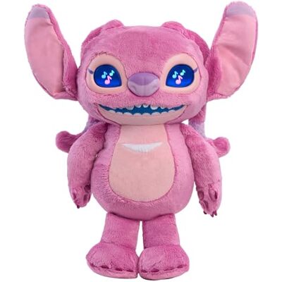 Just Play Disney Stitch Many Moods 34-cm Angel Interaktives Plüschtier, 50+ Sounds & Reaktionen, Spielzeug für Kinder ab 3 Jahren Just Play Disney Stitch Many Moods 34-cm Angel Interaktives Plüschtier, 50+ Sounds & Reaktionen, Spielzeug für Kinder ab 3 Jahren