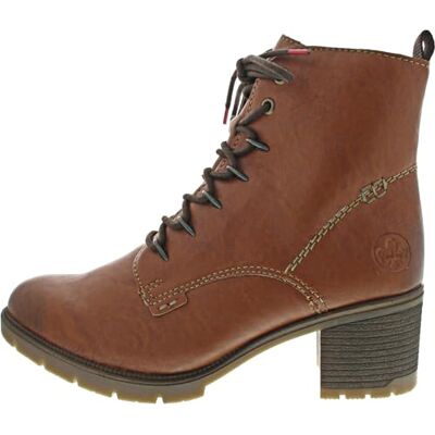 Rieker Damen 77521 Schnürstiefel, Braun, 41 EU Rieker Damen 77521 Schnürstiefel, Braun, 41 EU