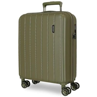MOVOM Wood, Kabinenkoffer, Gepäck, Innenraum mit Zwei Fächern, aus ABS-Kunststoff, robust und leicht, 4 Lenkrollen, seitlicher Kombinationsverschluss, von Joumma Bags, grün, 40 x 55 x 20 cm MOVOM Wood, Kabinenkoffer, Gepäck, Innenraum mit Zwei Fächern, aus ABS-Kunststoff, robust und leicht, 4 Lenkrollen, seitlicher Kombinationsverschluss, von Joumma Bags, grün, 40 x 55 x 20 cm