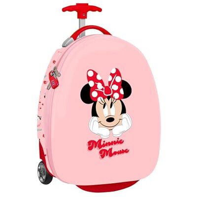 safta Minnie Mouse Naive Kabinentrolley, 40,6 cm, Koffer mit Rädern, Sicherheitsschloss, Leichter Koffer, 28 x 23 x 43 cm, Hellrosa, M, Casual safta Minnie Mouse Naive Kabinentrolley, 40,6 cm, Koffer mit Rädern, Sicherheitsschloss, Leichter Koffer, 28 x 23 x 43 cm, Hellrosa, M, Casual