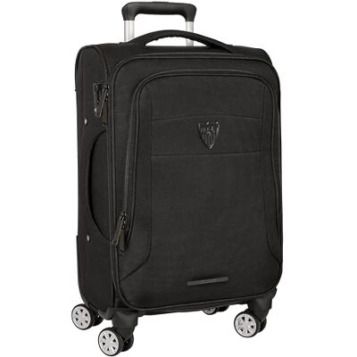 safta Sevilla FC Business Kabinentrolley, weich, 50,8 cm, Koffer mit Rädern, Sicherheitsschloss, Leichter Koffer, 35 x 20 x 51 cm, Schwarz, Schwarz, Estándar, Lässig safta Sevilla FC Business Kabinentrolley, weich, 50,8 cm, Koffer mit Rädern, Sicherheitsschloss, Leichter Koffer, 35 x 20 x 51 cm, Schwarz, Schwarz, Estándar, Lässig