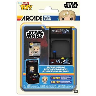 Funko Bitty POP! Arcade: Star Wars Luke 8-Bit Offizielles Owned IP Merch Spielzeug zum Sammeln Geschenkidee zum Geburtstag für Fans und Sammler Funko Bitty POP! Arcade: Star Wars Luke 8-Bit Offizielles Owned IP Merch Spielzeug zum Sammeln Geschenkidee zum Geburtstag für Fans und Sammler