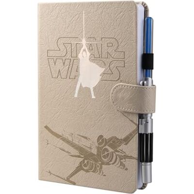Grupo Erik Star Wars Luke Skywalker Notizbuch A5 Journal Tagebuch Geschenke Tagebuch mit Laserschwert-Stift Dotted Bullet Journal Ringbuch Mädchen und Jungen Einschulung Notizblock A5 14,8 × 21,0 cm Grupo Erik Star Wars Luke Skywalker Notizbuch A5 Journal Tagebuch Geschenke Tagebuch mit Laserschwert-Stift Dotted Bullet Journal Ringbuch Mädchen und Jungen Einschulung Notizblock A5 14,8 × 21,0 cm