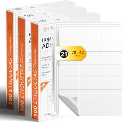 Folios A4 Fehér Öntapadós Címkék - Készítsd El Saját Címkéidet - Nyomtatásra Szánt Címke Folios A4 Fehér Öntapadós Címkék - Készítsd El Saját Címkéidet - Nyomtatásra Szánt Címke