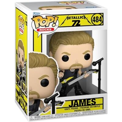 Funko POP Rocks: Metallica James 72 Seasons Offizieller Fanartikel und Merch Vinyl Sammelfigur als Regal Deko Geschenkidee zum Geburtstag für Fans und Sammler Funko POP Rocks: Metallica James 72 Seasons Offizieller Fanartikel und Merch Vinyl Sammelfigur als Regal Deko Geschenkidee zum Geburtstag für Fans und Sammler