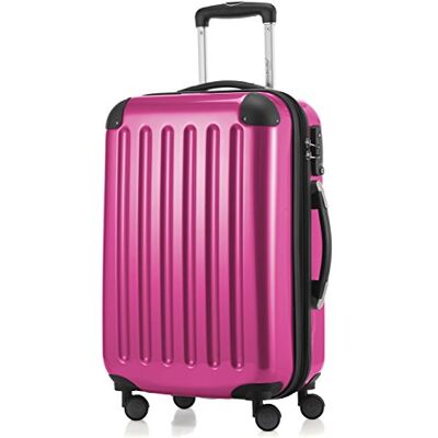 Hauptstadtkoffer Alex Handgepäck Koffer 55x38x23 cm, 42 L, TSA Schloss, erweiterbarer Hartschalen Trolley aus PC ABS, 3,2 kg, 4 Doppelrollen, Magenta Hauptstadtkoffer Alex Handgepäck Koffer 55x38x23 cm, 42 L, TSA Schloss, erweiterbarer Hartschalen Trolley aus PC ABS, 3,2 kg, 4 Doppelrollen, Magenta