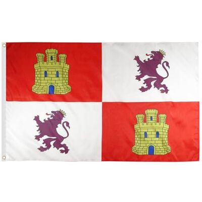 AZ FLAG - Castille-Et-Leon - Castilla y León - 150x90cm - Zászló AZ FLAG - Castille-Et-Leon - Castilla y León - 150x90cm - Zászló