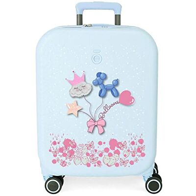 Enso Balloons Türkiser Kabinenkoffer 40x55x20 cm Starres ABS Integrierter TSA-Verschluss 37L 3,22 kg 4 Doppelrollen Handgepäck Enso Balloons Türkiser Kabinenkoffer 40x55x20 cm Starres ABS Integrierter TSA-Verschluss 37L 3,22 kg 4 Doppelrollen Handgepäck