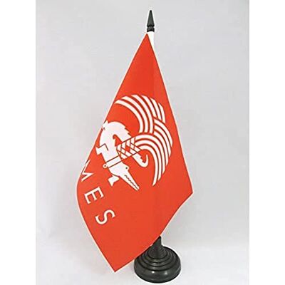 AZ FLAG Tischflagge Nîmes 21x14 cm Nîmes Tischfahne 14 x 21 Cm Flaggen AZ FLAG Tischflagge Nîmes 21x14 cm Nîmes Tischfahne 14 x 21 Cm Flaggen