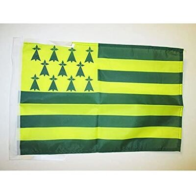 AZ FLAG Flagge Bretagne Melen Ha Gwer 45x30 cm Mit Kordel Bretagne Fahne 30 x 45 Cm Flaggen AZ FLAG Flagge Bretagne Melen Ha Gwer 45x30 cm Mit Kordel Bretagne Fahne 30 x 45 Cm Flaggen