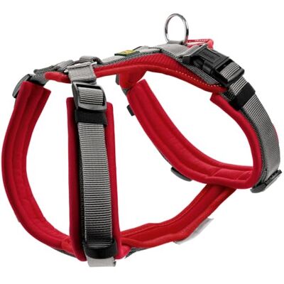 DOG SPORT HUNTER Maldon Up XS-S Piros/Szürke - Kutya Hám DOG SPORT HUNTER Maldon Up XS-S Piros/Szürke - Kutya Hám