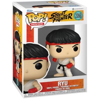 Funko POP Movies: Street Fighter Ryu Offizieller Fanartikel und Merch Vinyl Sammelfigur als Regal Deko Geschenkidee zum Geburtstag für Fans und Sammler Funko POP Movies: Street Fighter Ryu Offizieller Fanartikel und Merch Vinyl Sammelfigur als Regal Deko Geschenkidee zum Geburtstag für Fans und Sammler