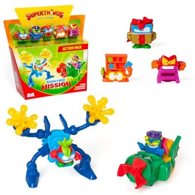 SuperThings Kazoom Power Küldetéscsomag 1-4 Piros - Akciófigurák SuperThings Kazoom Power Küldetéscsomag 1-4 Piros - Akciófigurák