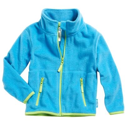 Playshoes Fleece-Jacke Unisex Kinder Outdoor-Oberteil, aquablau, 104 Playshoes Fleece-Jacke Unisex Kinder Outdoor-Oberteil, aquablau, 104