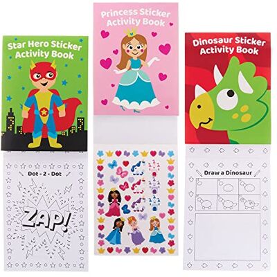 Creative Labs Kids Sticker Activity Books - Gyerek Matrica Foglalkoztató Könyvek Creative Labs Kids Sticker Activity Books - Gyerek Matrica Foglalkoztató Könyvek