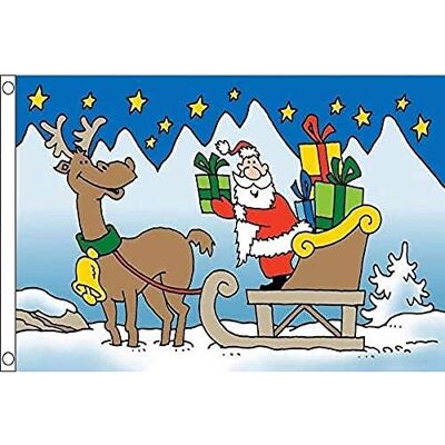 AZ Flag - Santa Sleigh 150x90 - Zászló AZ Flag - Santa Sleigh 150x90 - Zászló