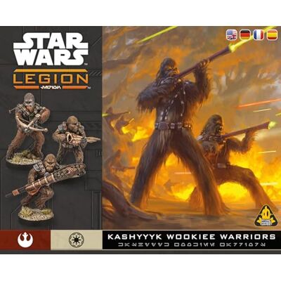 Asmodee , Star Wars: Legion – Kashyyyk Wookiee Warriors, Erweiterung, Atomic Mass Games, Tabletop, 2 Spieler, 14+ Jahre, 120-180 Minuten, Deutsch, Mehrsprachig Asmodee , Star Wars: Legion – Kashyyyk Wookiee Warriors, Erweiterung, Atomic Mass Games, Tabletop, 2 Spieler, 14+ Jahre, 120-180 Minuten, Deutsch, Mehrsprachig