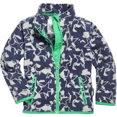 Playshoes Fleece-Jacke Unisex Kinder Outdoor-Oberteil, Sterne, 104 Playshoes Fleece-Jacke Unisex Kinder Outdoor-Oberteil, Sterne, 104