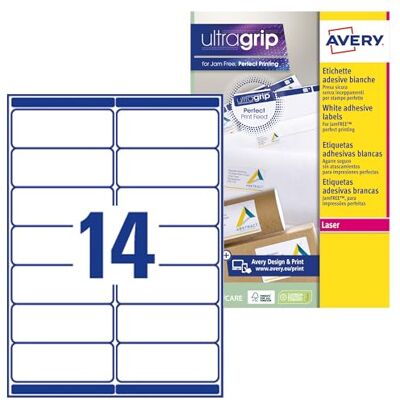 Avery L7163-100 Box Blätter Etiketten Laser Avery L7163-100 Box Blätter Etiketten Laser