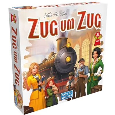 Asmodee Days of Wonder, Zug um Zug (Refresh), Familienspiel, 2-5 Spieler, 8+ Jahre, 30-60 Minuten, Deutsch Asmodee Days of Wonder, Zug um Zug (Refresh), Familienspiel, 2-5 Spieler, 8+ Jahre, 30-60 Minuten, Deutsch