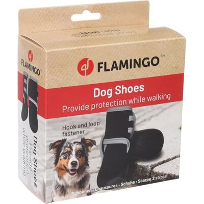 Flamingo hundeschuhe Kajan 2 Stück grün XXL 10x8x14,5 cm Neopren Harte Sohle rutschfest reflektierend Flamingo hundeschuhe Kajan 2 Stück grün XXL 10x8x14,5 cm Neopren Harte Sohle rutschfest reflektierend
