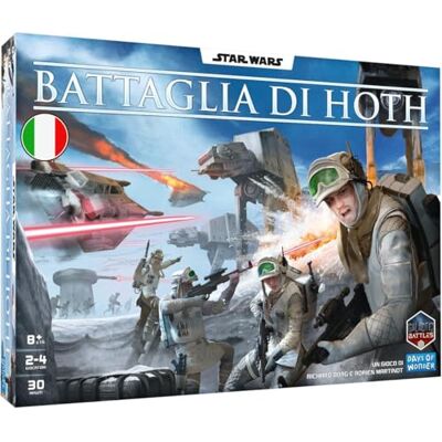 Asmodee Star Wars: Schlacht von Hoth, Brettspiel, 2-4 Spieler, 8+ Jahre, italienische Ausgabe Asmodee Star Wars: Schlacht von Hoth, Brettspiel, 2-4 Spieler, 8+ Jahre, italienische Ausgabe